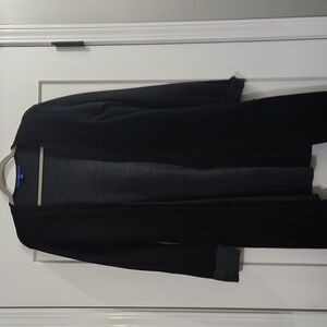 Cardigan Open Front Plaid